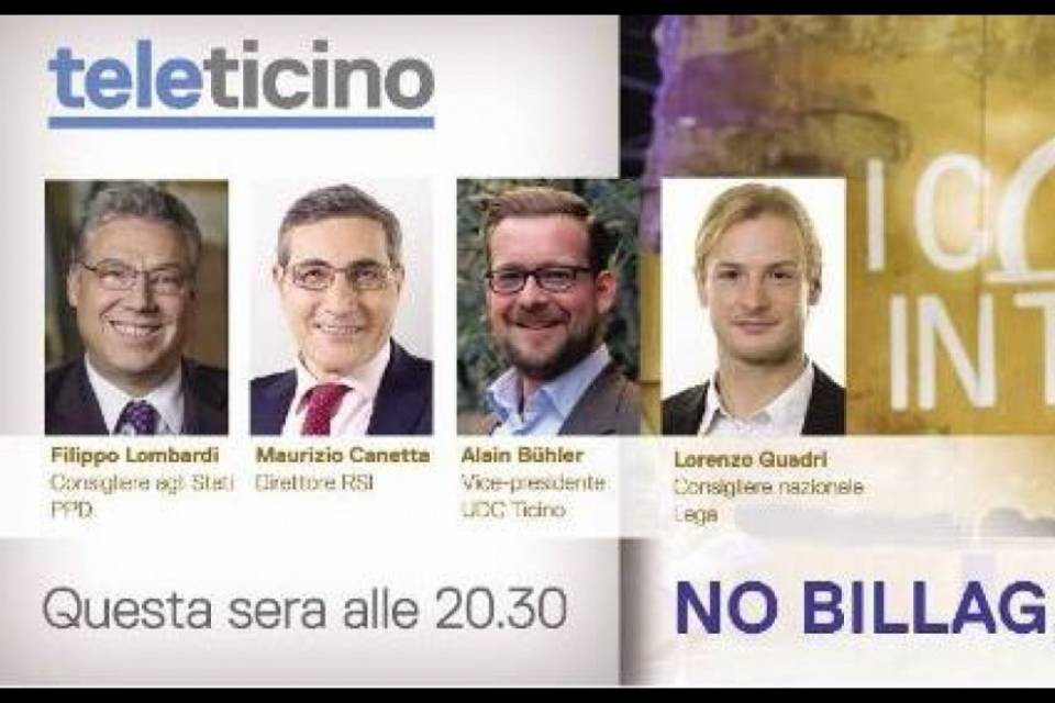 No Billag, oggi il primo round mediatico