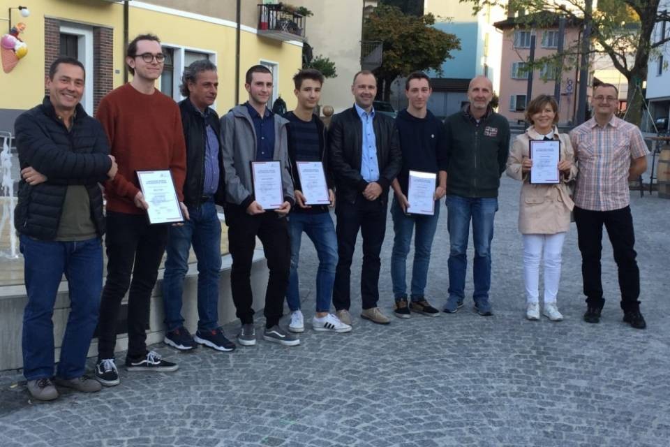 Premiati i migliori apprendisti AMETI