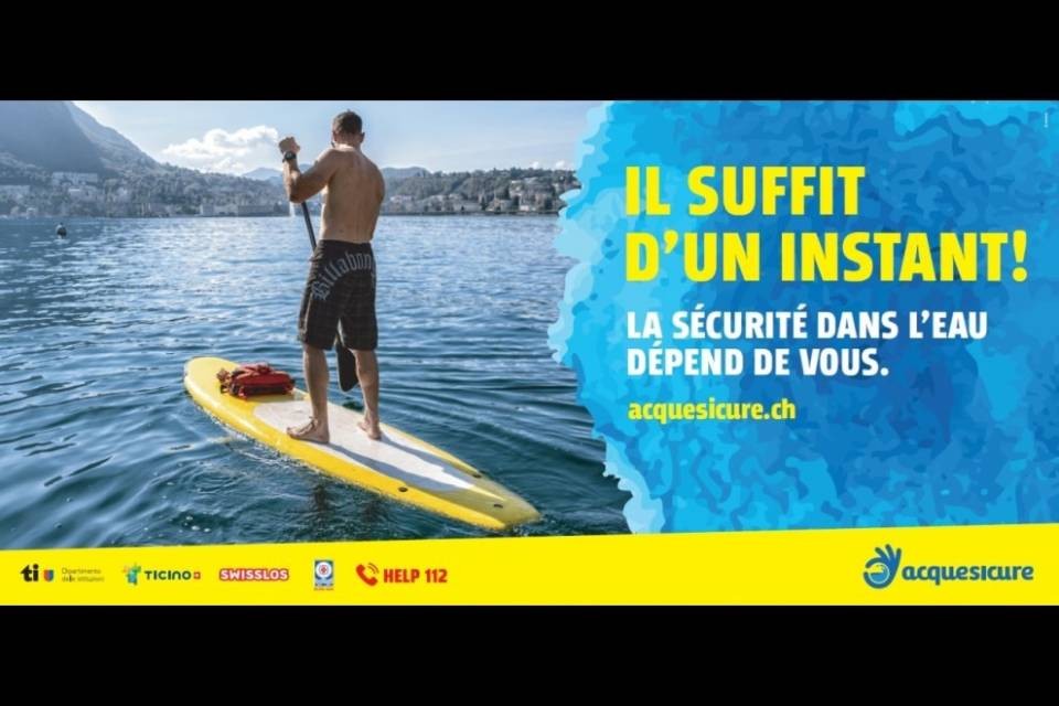 Meno annegamenti in Ticino