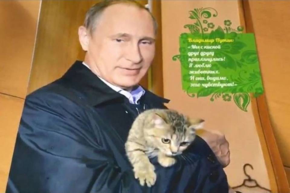 Nuovo calendario, ma niente ragazze: ecco Putin