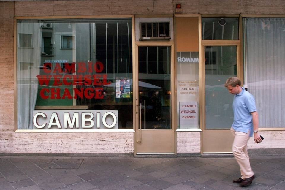 Crisi tra i cambisti di Lugano