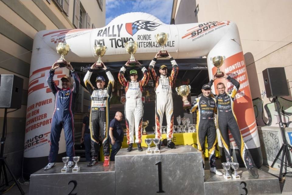Crugnola-Lucca vincono il Rally del Ticino