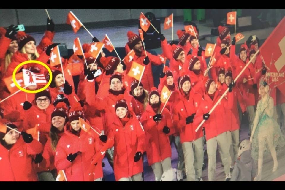 Atleta svizzera infrange il regolamento olimpico
