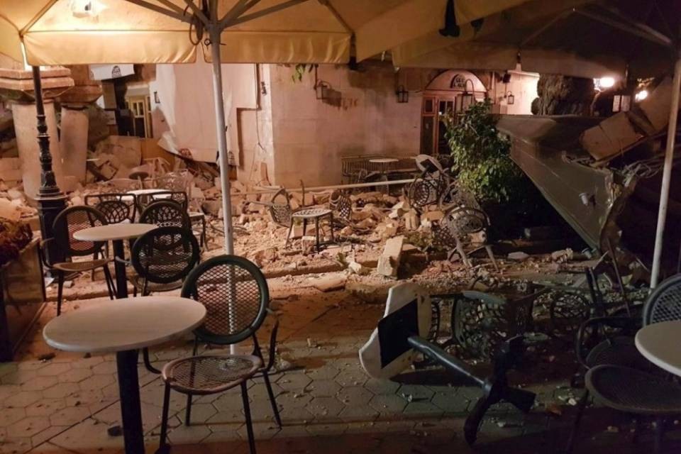 Una svizzera ferita a Kos