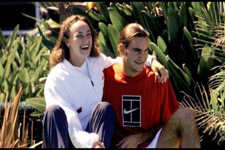 Hingis-Federer, la coppia di Rio