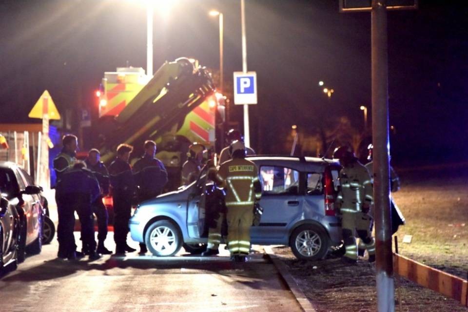 Incidente stradale a Barbengo