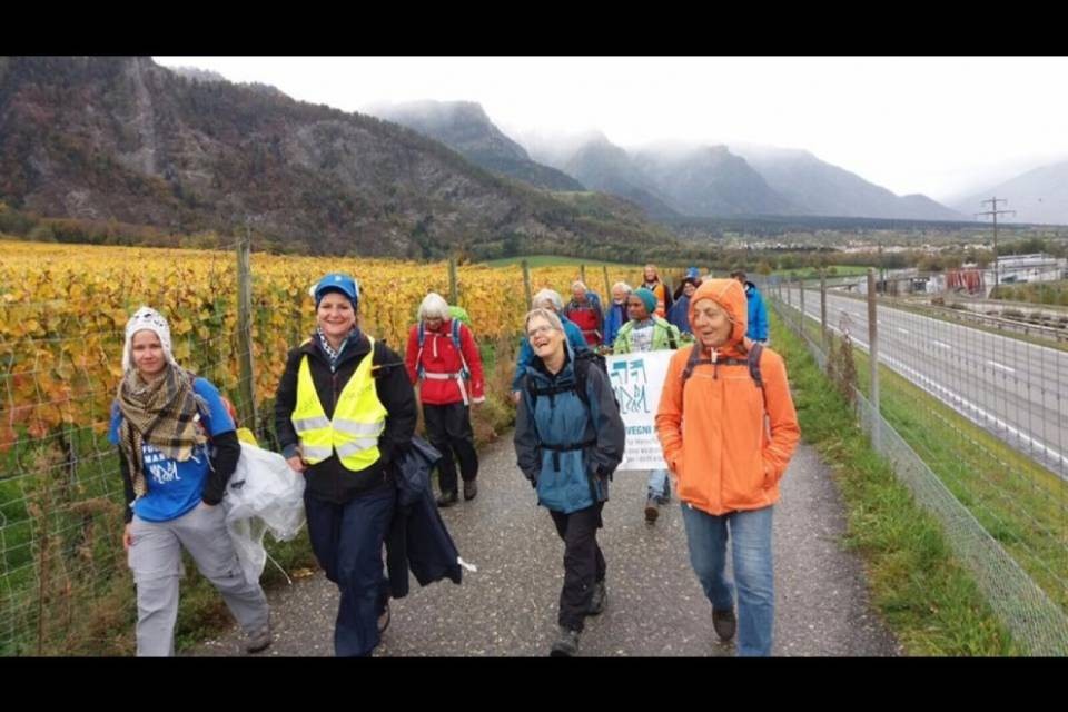 Già 160 km per i migranti