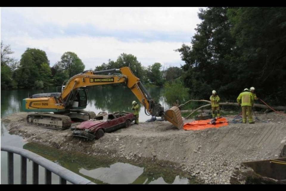 Cadavere ripescato dal fiume dopo 17 anni