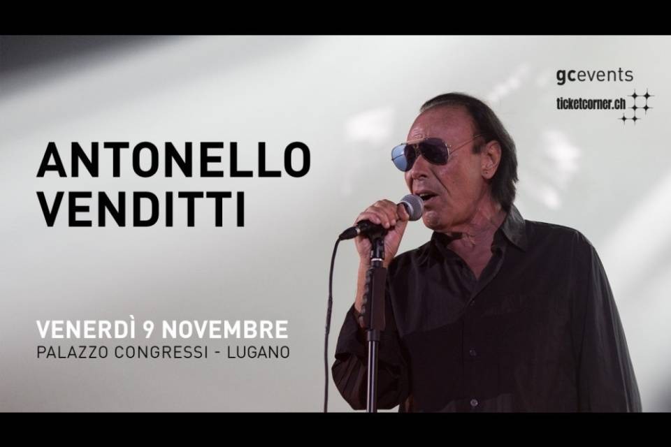 Antonello Venditti a Lugano