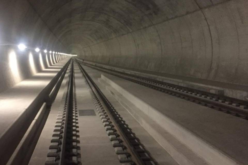 A buon punto i lavori nella Galleria di base del Ceneri