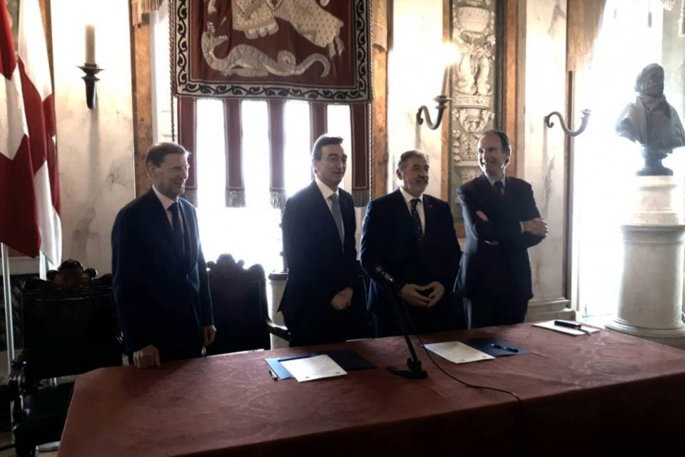 "Genova porto della Svizzera"