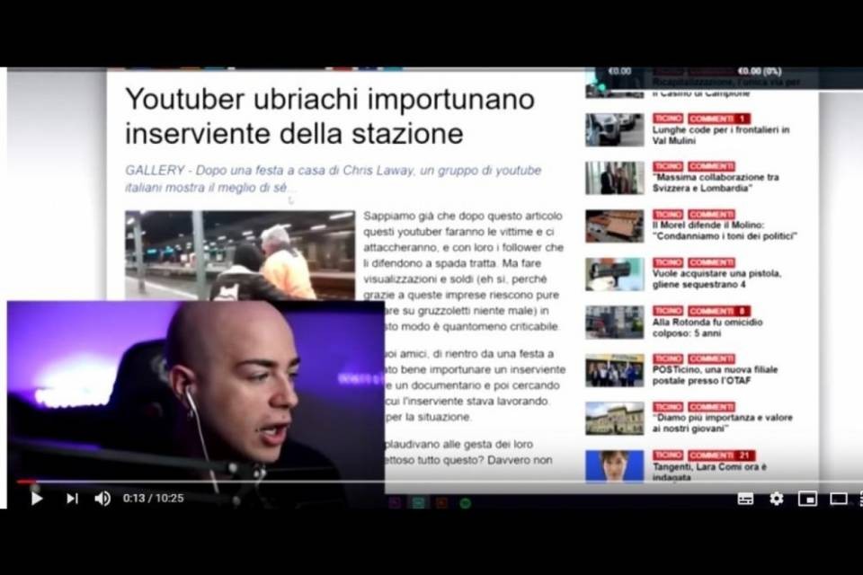 "Ubriaco, rovinava cartelloni e pisciava in giro"