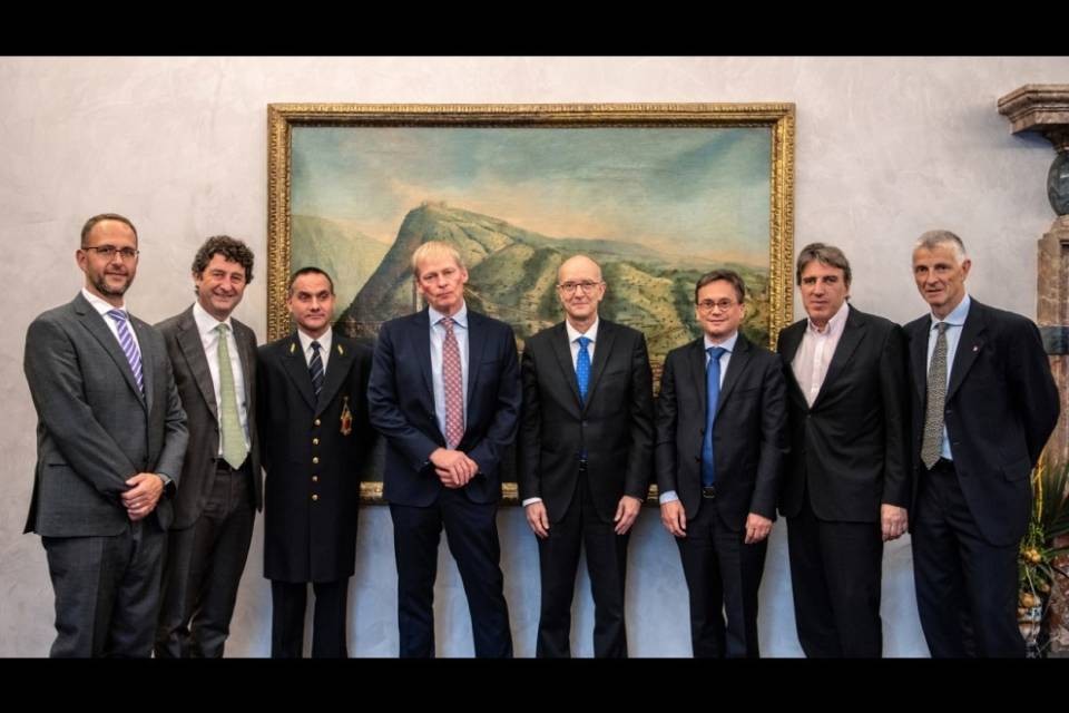 Il Console generale d’Italia in visita a Lugano