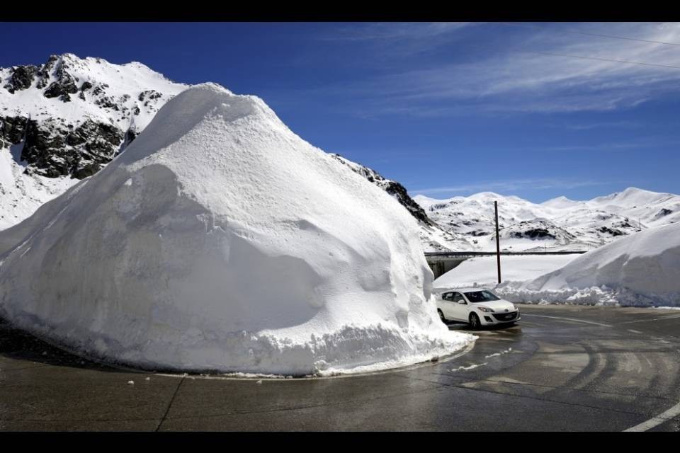Già chiuso il passo del San Gottardo