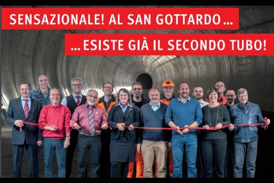 "Il secondo tubo esiste già!"