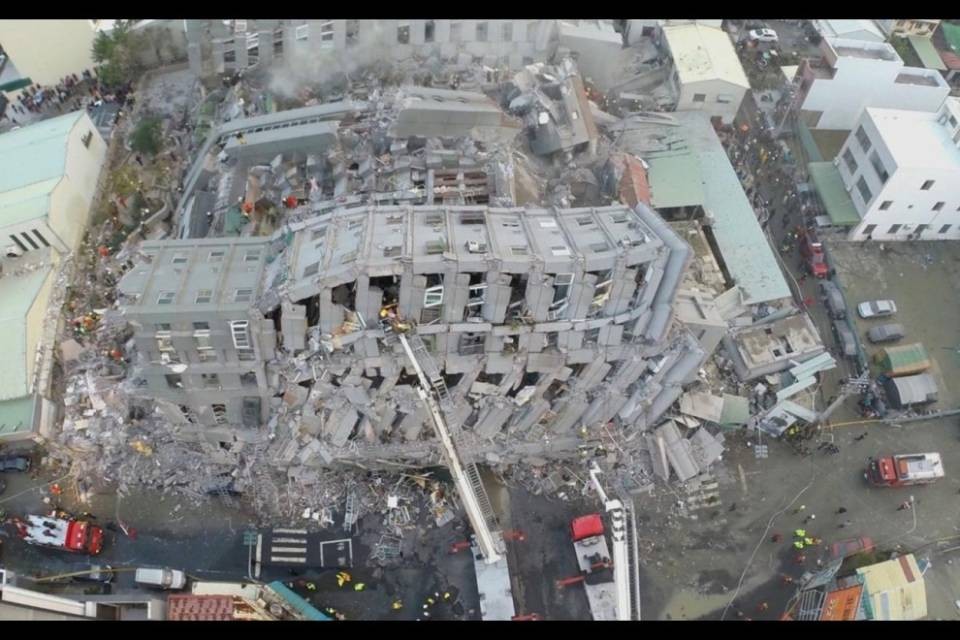 Terremoto a sud di Taiwan: "almeno 5 morti"