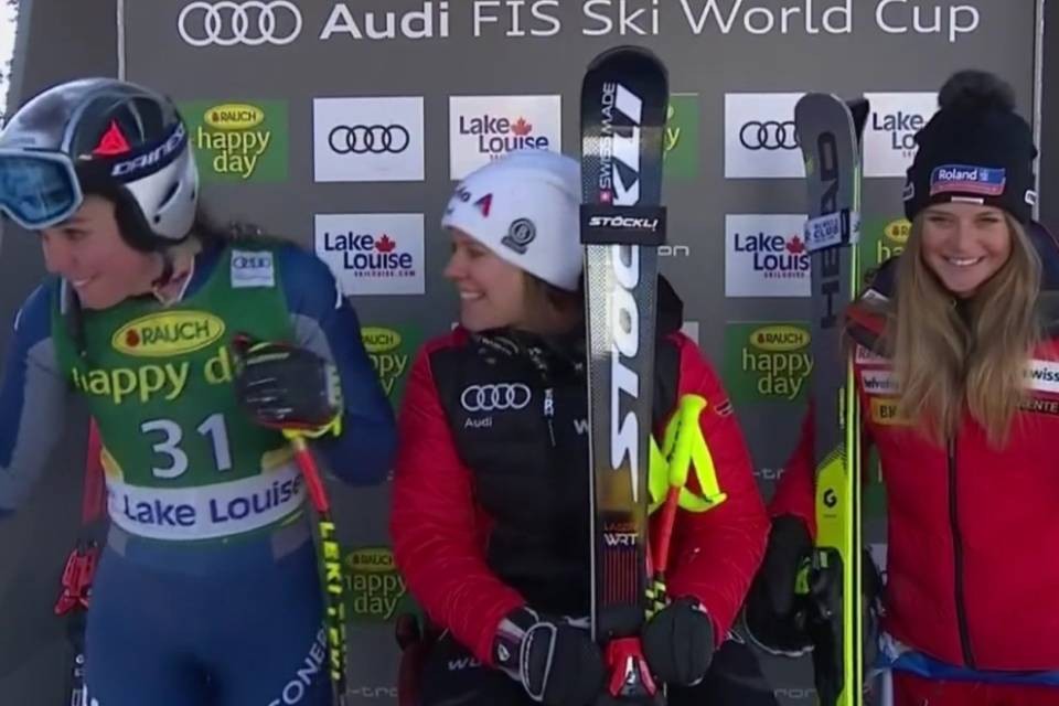 Super G: altro podio per Corinne Suter, stavolta è terza