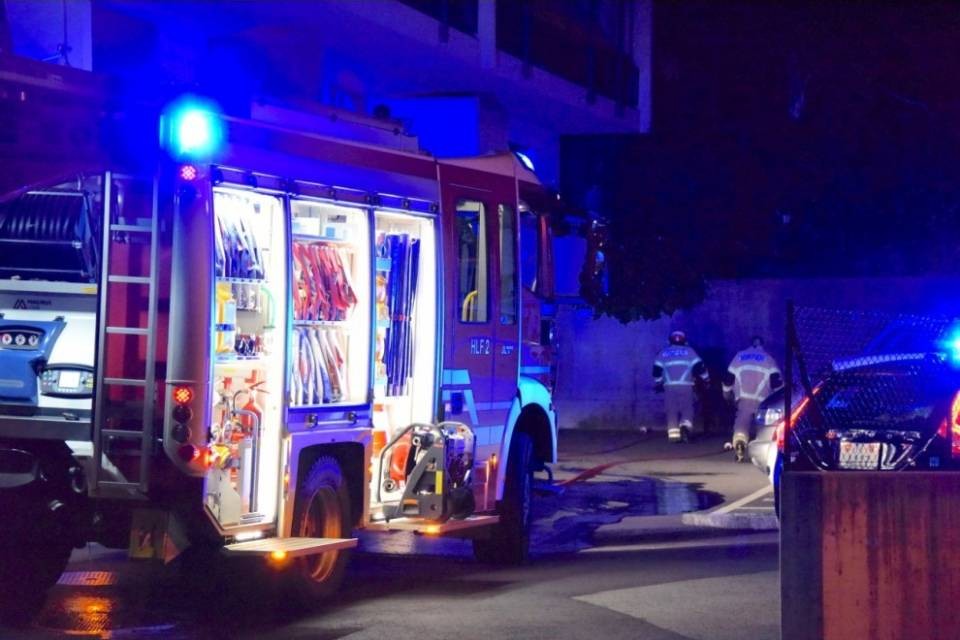 Incendio sventato a Canobbio