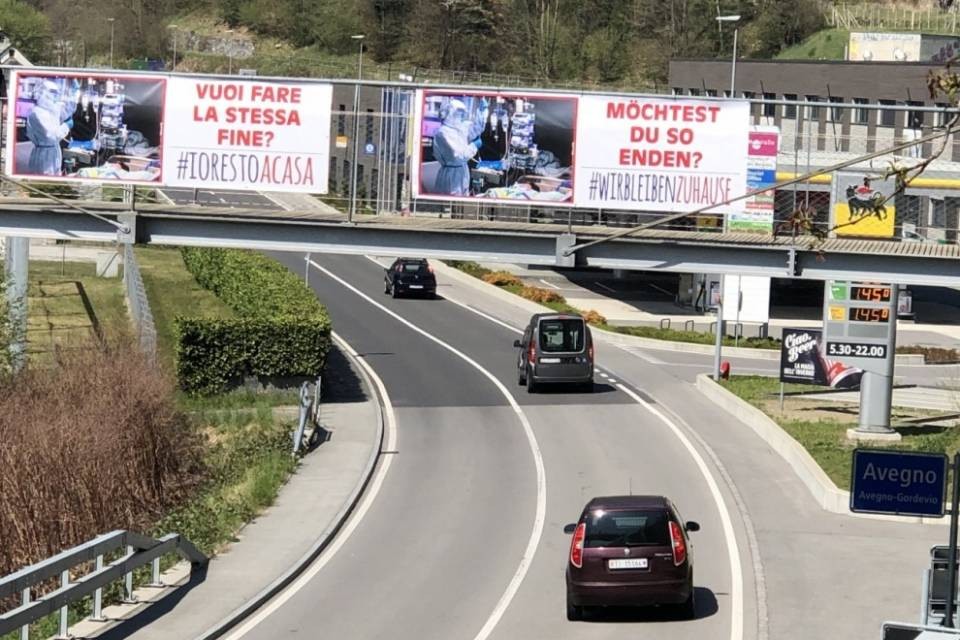 A Maggia ed Avegno non piacciono gli striscioni di Dadò