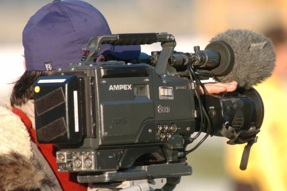 Riprese cinematografiche in centro a Lugano