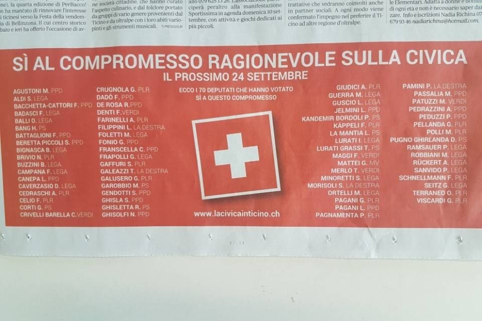 PS: "Scorretto pubblicare i nostri nomi"