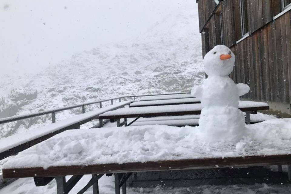 In Ticino è già arrivata la neve