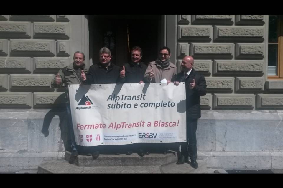 7'967 firme per AlpTransit a Biasca