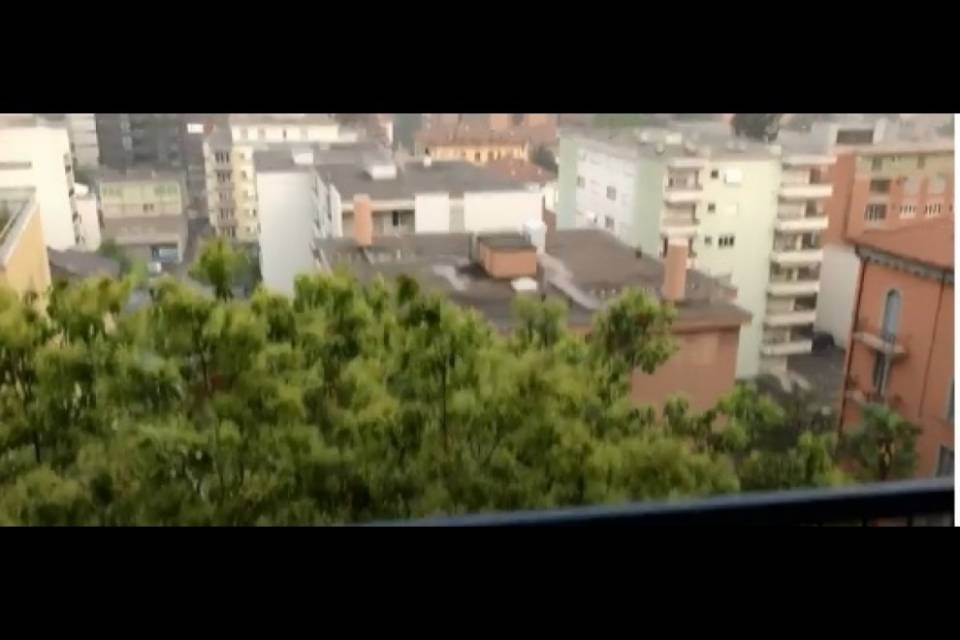 Danni nel Luganese per le forti piogge e le raffiche di vento