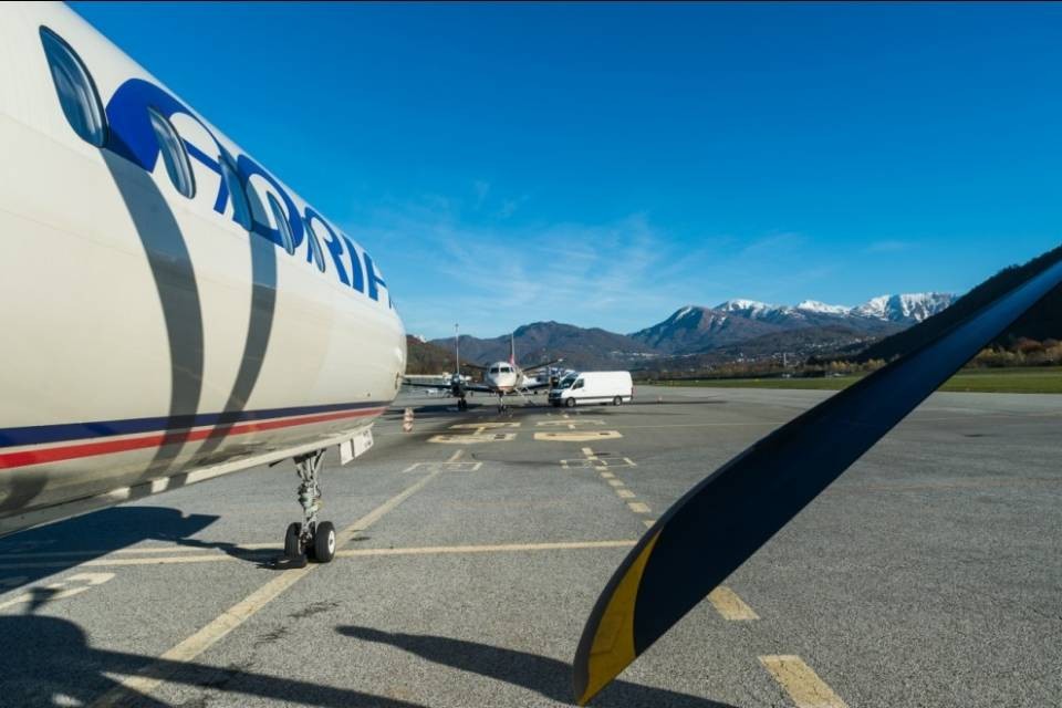 Berna mette a terra Darwin Airline