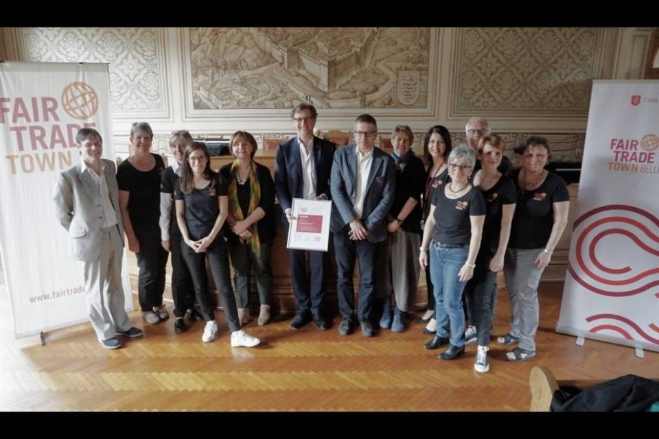 Bellinzona diventa “Fair Trade Town”