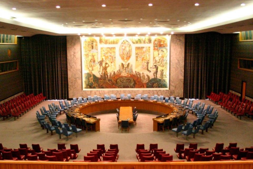 L’aula del Consiglio di sicurezza a New York. Foto Wikipedia