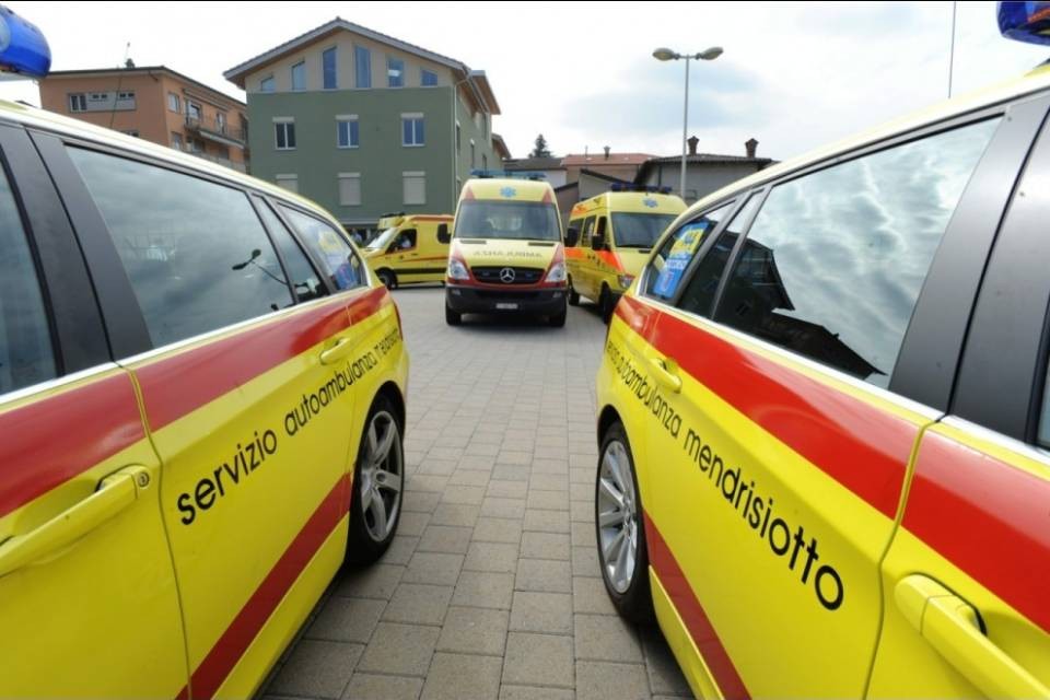 Gravi ferite a una mano per un operaio