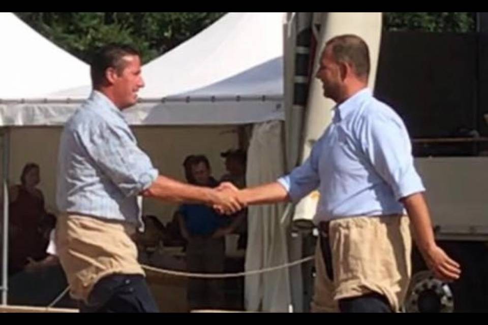 "Il campione di Lotta svizzera sarai sempre tu!"