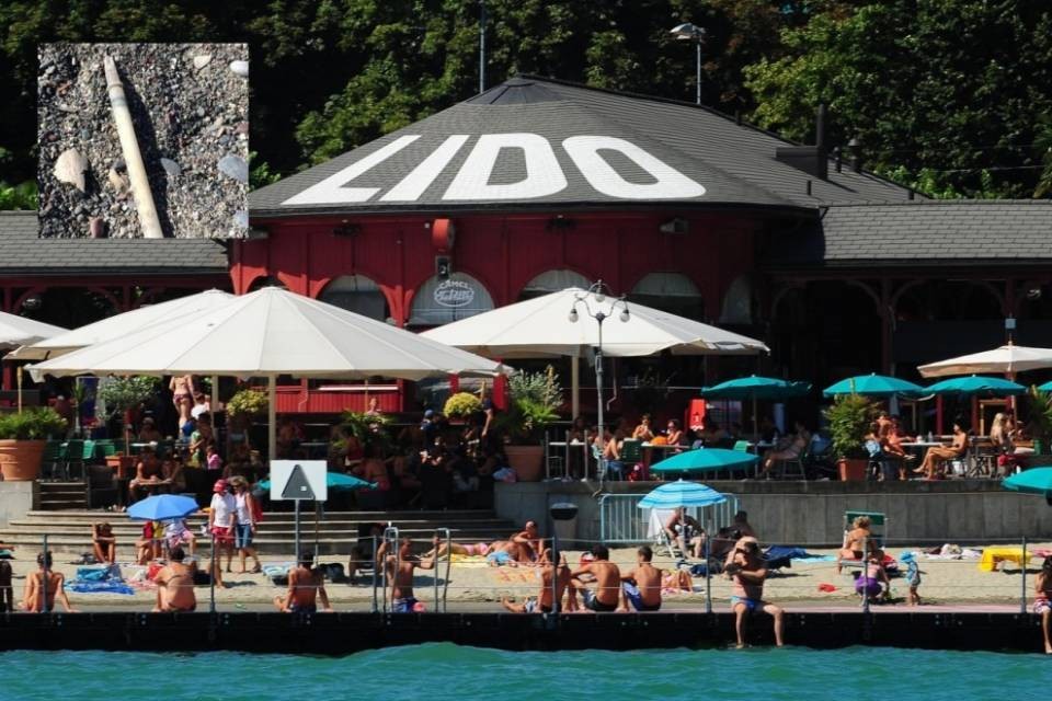 "Ho trovato una siringa al lido di Lugano..."