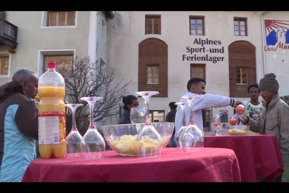 Sciopero degli asilanti nei Grigioni