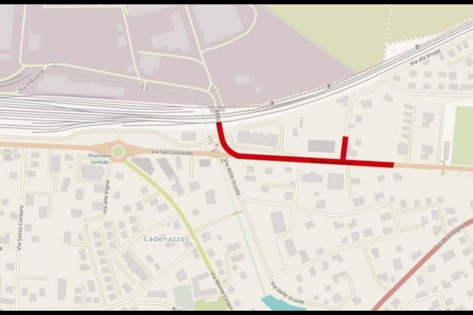 Nuovo collegamento ciclopedonale a Cadenazzo