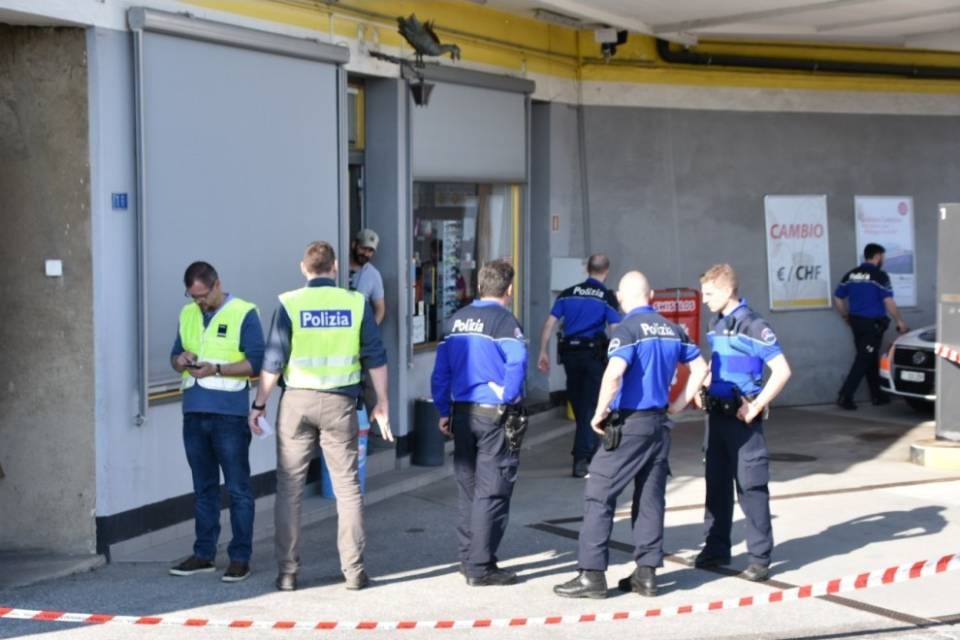 Rapina a mano armata a Ligornetto