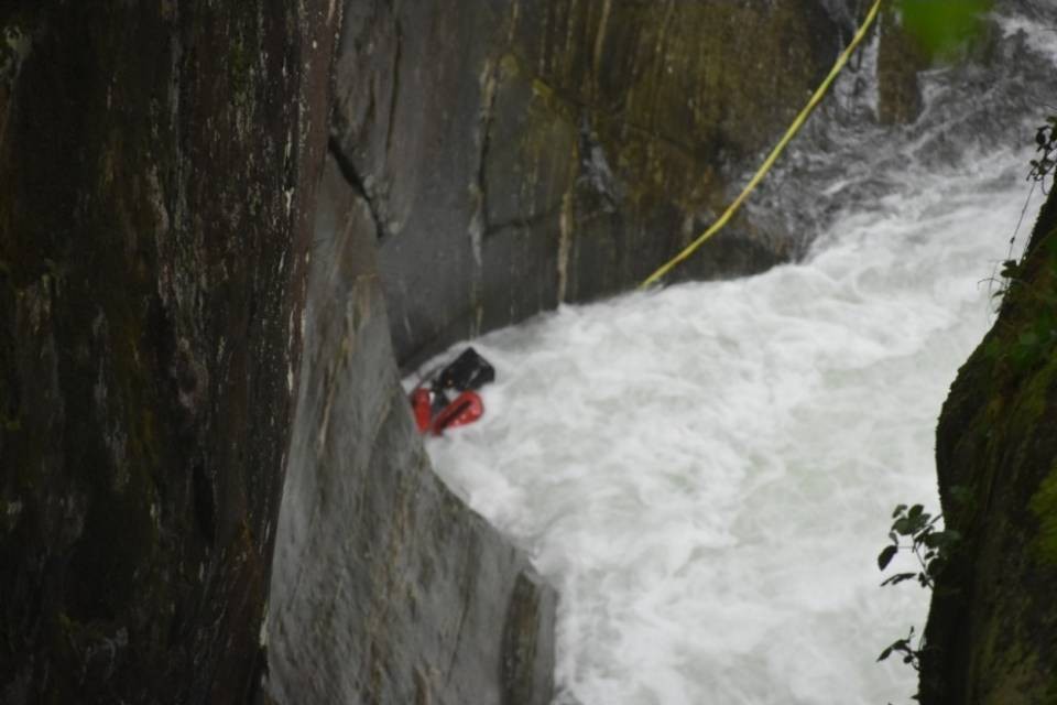 Grave incidente di canyoning a Gordevio