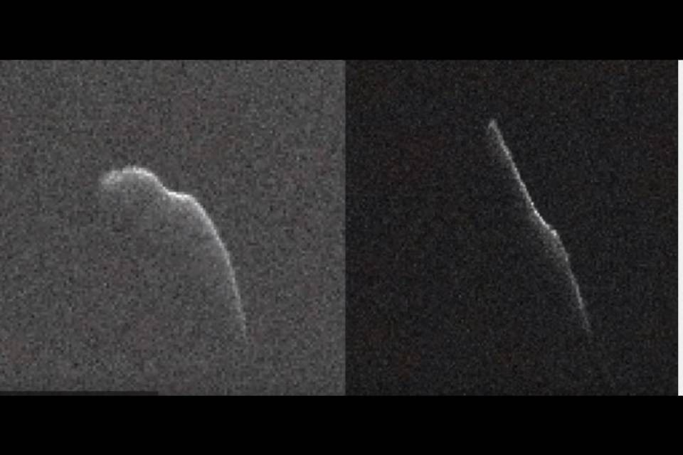 Prima foto dell'asteroide di Natale
