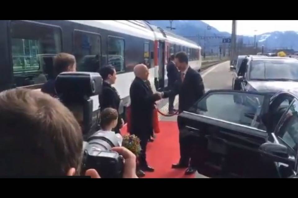 Il principe del Liechtenstein oggi e domani in Svizzera