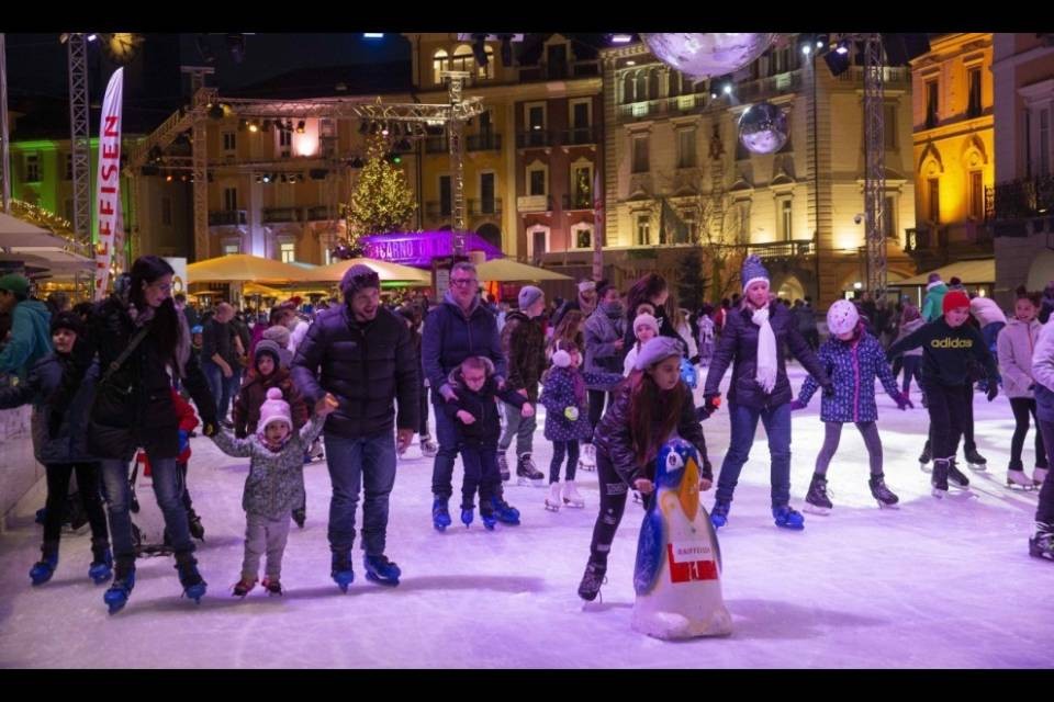 Locarno On Ice baciata dal sole