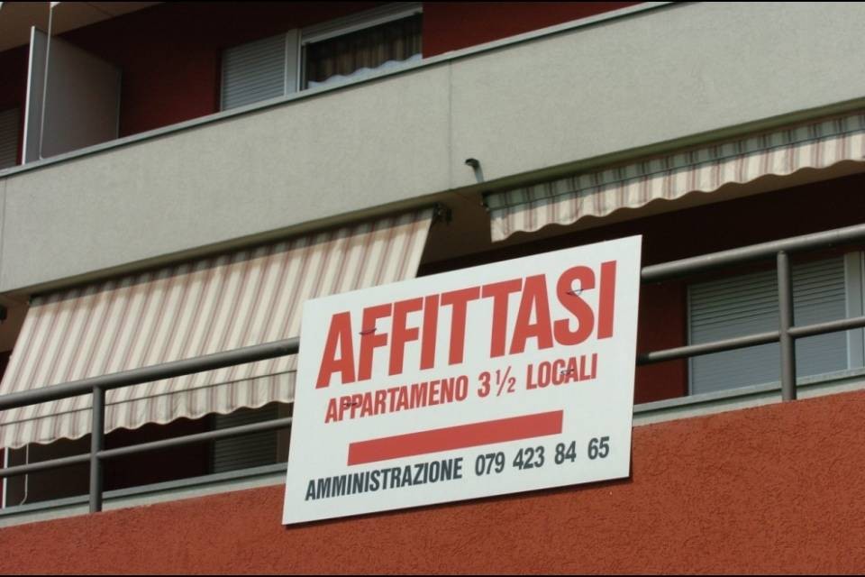 Netto aumento di abitazioni vuote in Ticino