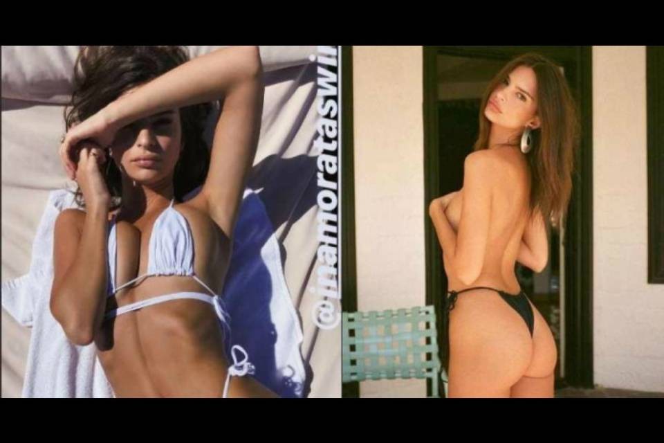 Emily, un bikini da svenire...