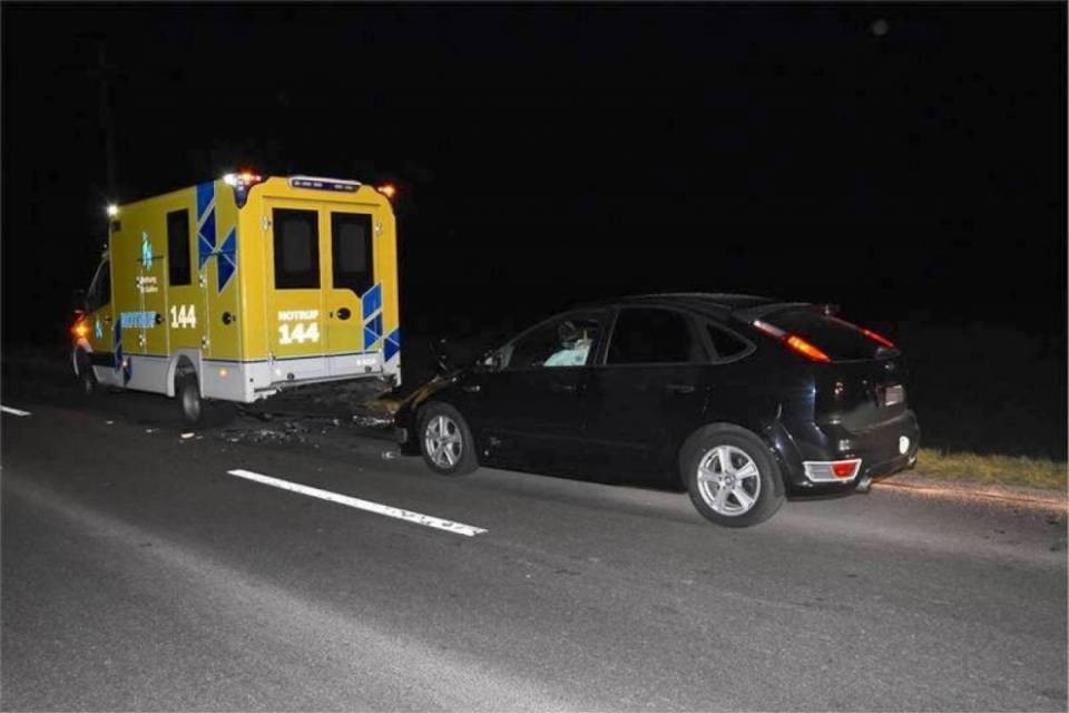 San Gallo, auto tampona ambulanza