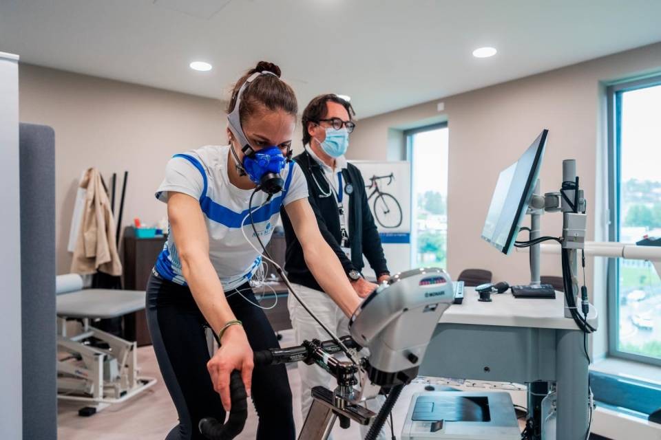 Foto CdT/Zocchetti. Nell’immagine un ECG al Centro dello Sport dell’Ars Medica di Gravesano