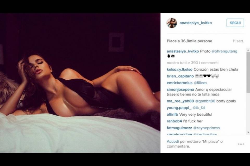 Ecco Anastasiya, la Kim Kardashian russa