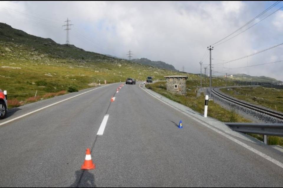 Incidente sul Bernina, il ciclista è deceduto