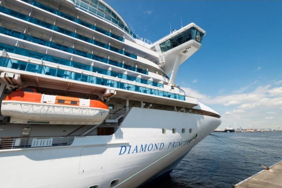 L'epopea della Diamond Princess, via dal Giappone