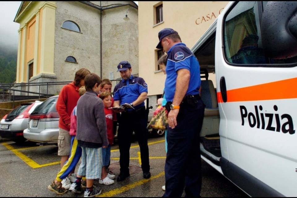 La Gendarmeria di Magadino in tour