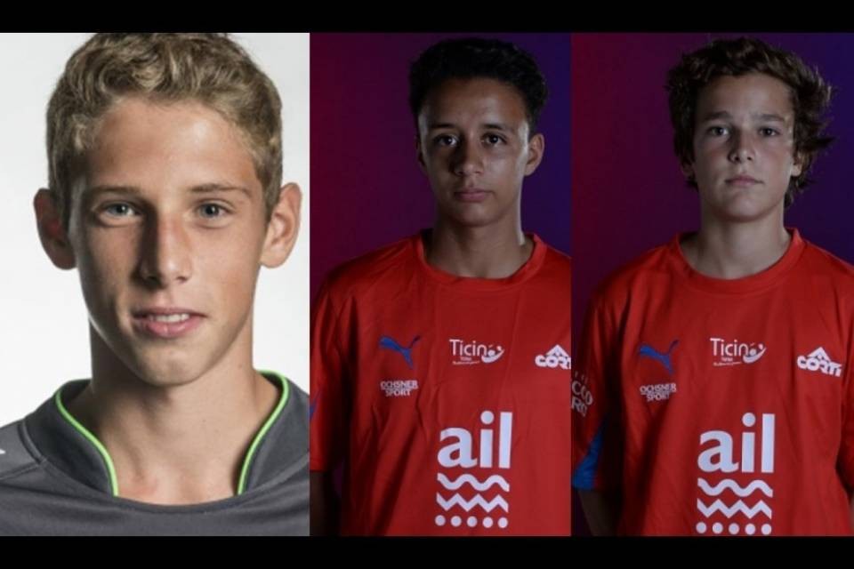 Tre ticinesi per la Under15